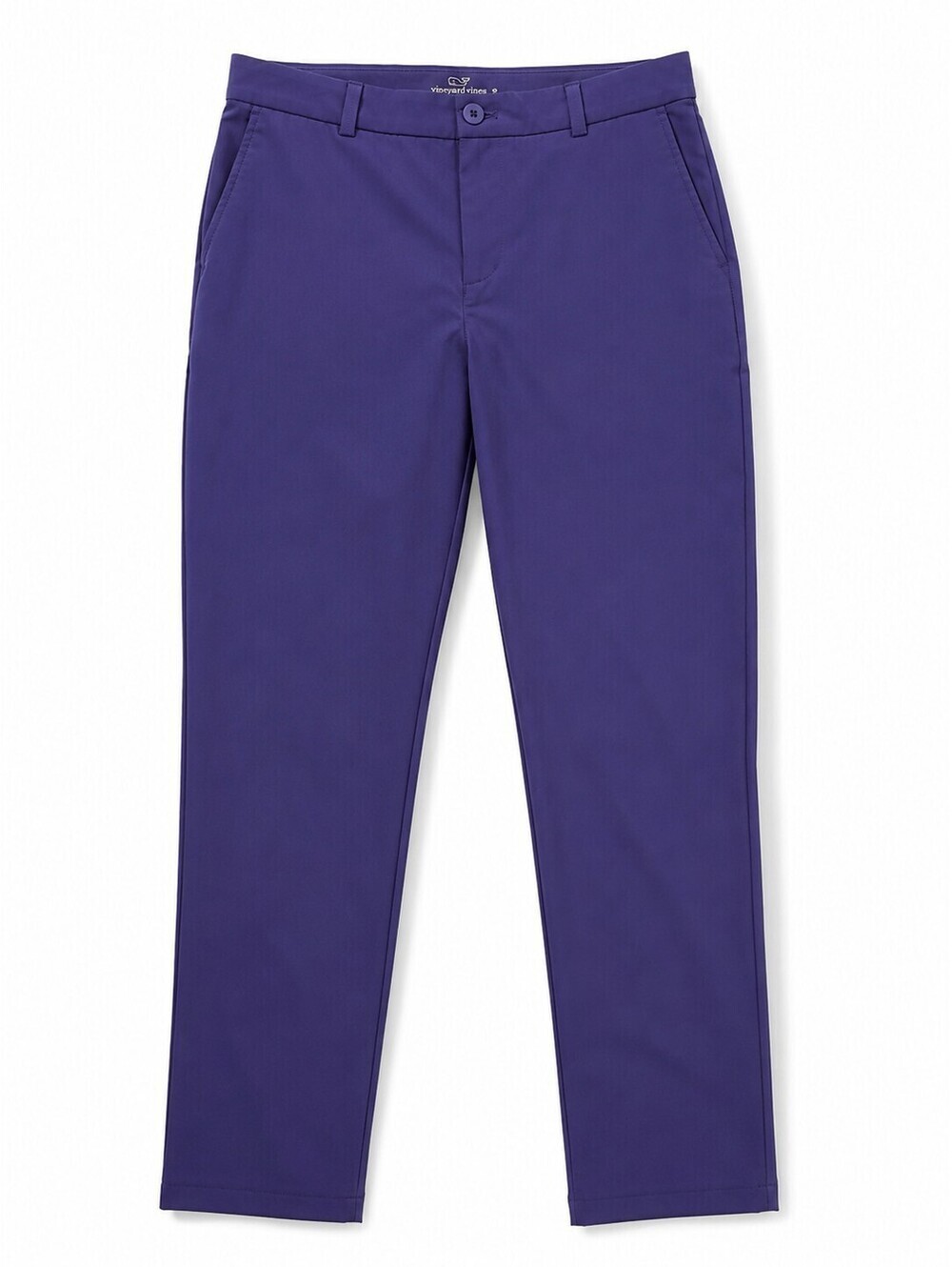 Vineyard Vines Performance Pants 16 Purple Stretch Golf Chino Flat Front